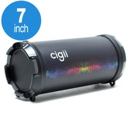 Super Sound Round Style Portable Bluetooth Speaker S41 (Pixel)